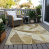 Piper Looms Chantille Swirls ACN1836 Brown Machine Washable Area Rug Outdoor Lifestyle Image Feature