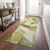 Piper Looms Chantille Swirls ACN1836 Cactus Machine Washable Area Rug Runner Lifestyle Image Feature