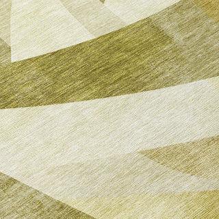 Piper Looms Chantille Swirls ACN1836 Cactus Machine Washable Area Rug Swatch Image