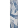 Piper Looms Chantille Swirls ACN1836 Denim Machine Washable Area Rug Runner Main Image