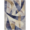 Piper Looms Chantille Swirls ACN1836 Navy Machine Washable Area Rug main image