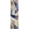 Piper Looms Chantille Swirls ACN1836 Navy Machine Washable Area Rug Runner Main Image