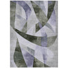 Piper Looms Chantille Swirls ACN1836 Olive Machine Washable Area Rug main image