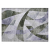Piper Looms Chantille Swirls ACN1836 Olive Machine Washable Area Rug Scatter Main Image