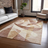 Piper Looms Chantille Swirls ACN1836 Paprika Machine Washable Area Rug Lifestyle Image Feature