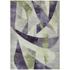 Piper Looms Chantille Swirls ACN1836 Purple Machine Washable Area Rug main image