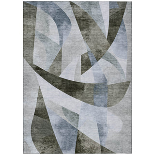 Piper Looms Chantille Swirls ACN1836 Taupe Machine Washable Area Rug main image