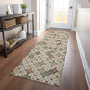 Piper Looms Chantille Geometric ACN1837 Beige Machine Washable Area Rug Runner Lifestyle Image Feature