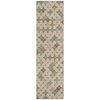 Piper Looms Chantille Geometric ACN1837 Beige Machine Washable Area Rug Runner Main Image