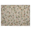 Piper Looms Chantille Geometric ACN1837 Beige Machine Washable Area Rug Scatter Main Image