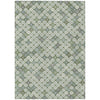 Piper Looms Chantille Geometric ACN1837 Mint Machine Washable Area Rug main image