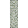 Piper Looms Chantille Geometric ACN1837 Mint Machine Washable Area Rug Runner Main Image
