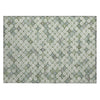 Piper Looms Chantille Geometric ACN1837 Mint Machine Washable Area Rug Scatter Main Image