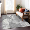 Piper Looms Chantille Modern ACN1838 Gray Machine Washable Area Rug Lifestyle Image Feature