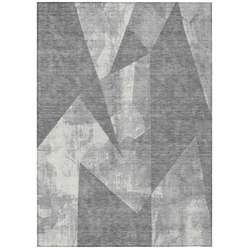 Piper Looms Chantille Modern ACN1838 Gray Machine Washable Area Rug main image