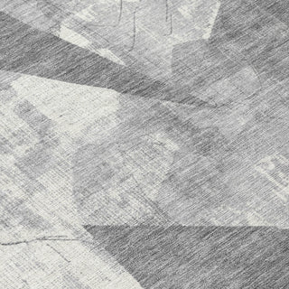 Piper Looms Chantille Modern ACN1838 Gray Machine Washable Area Rug Swatch Image