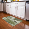 Piper Looms Chantille Modern ACN1838 Green Machine Washable Area Rug Scatter Lifestyle Image Feature