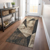 Piper Looms Chantille Modern ACN1838 Mocha Machine Washable Area Rug Runner Lifestyle Image Feature