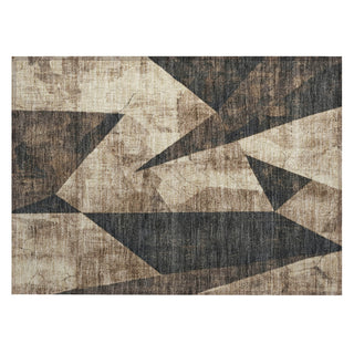 Piper Looms Chantille Modern ACN1838 Mocha Machine Washable Area Rug Scatter Main Image