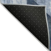 Piper Looms Chantille Modern ACN1838 Navy Machine Washable Area Rug Backing Image