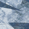 Piper Looms Chantille Modern ACN1838 Navy Machine Washable Area Rug Swatch Image