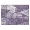 Piper Looms Chantille Modern ACN1838 Purple Machine Washable Area Rug Scatter Main Image