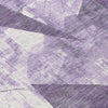 Piper Looms Chantille Modern ACN1838 Purple Machine Washable Area Rug Swatch Image