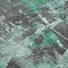 Piper Looms Chantille Abstract ACN1839 Green Machine Washable Area Rug Swatch Image