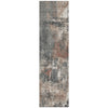 Piper Looms Chantille Abstract ACN1839 Paprika Machine Washable Area Rug Runner Main Image