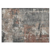 Piper Looms Chantille Abstract ACN1839 Paprika Machine Washable Area Rug Scatter Main Image