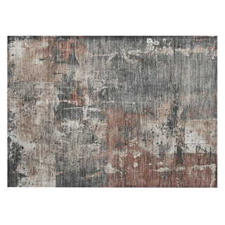 Piper Looms Chantille Abstract ACN1839 Paprika Machine Washable Area Rug Scatter Main Image
