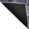 Piper Looms Chantille Abstract ACN1839 Purple Machine Washable Area Rug Backing Image