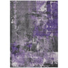 Piper Looms Chantille Abstract ACN1839 Purple Machine Washable Area Rug main image