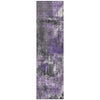 Piper Looms Chantille Abstract ACN1839 Purple Machine Washable Area Rug Runner Main Image