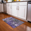 Piper Looms Chantille Abstract ACN1839 Purple Machine Washable Area Rug Scatter Lifestyle Image Feature