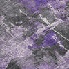 Piper Looms Chantille Abstract ACN1839 Purple Machine Washable Area Rug Swatch Image