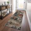 Piper Looms Chantille Abstract ACN1839 Taupe Machine Washable Area Rug Runner Lifestyle Image Feature