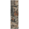 Piper Looms Chantille Abstract ACN1839 Taupe Machine Washable Area Rug Runner Main Image