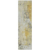 Piper Looms Chantille Abstract ACN1840 Gold Machine Washable Area Rug Runner Main Image