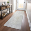 Piper Looms Chantille Abstract ACN1840 Ivory Machine Washable Area Rug Runner Lifestyle Image Feature