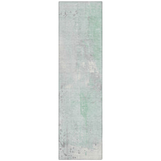 Piper Looms Chantille Abstract ACN1840 Mint Machine Washable Area Rug Runner Main Image