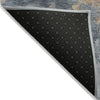Piper Looms Chantille Abstract ACN1841 Gray Machine Washable Area Rug Backing Image