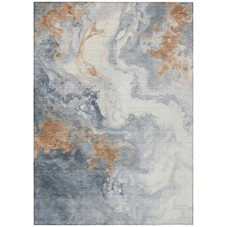 Piper Looms Chantille Abstract ACN1841 Gray Machine Washable Area Rug main image
