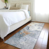 Piper Looms Chantille Abstract ACN1841 Gray Machine Washable Area Rug Runner Lifestyle Image Feature