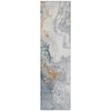 Piper Looms Chantille Abstract ACN1841 Gray Machine Washable Area Rug Runner Main Image