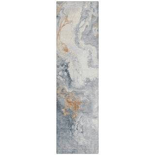 Piper Looms Chantille Abstract ACN1841 Gray Machine Washable Area Rug Runner Main Image