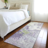 Piper Looms Chantille Abstract ACN1841 Lavender Machine Washable Area Rug Runner Lifestyle Image Feature