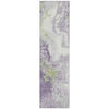 Piper Looms Chantille Abstract ACN1841 Lavender Machine Washable Area Rug Runner Main Image