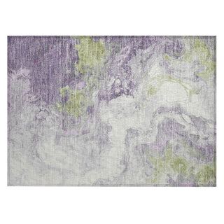 Piper Looms Chantille Abstract ACN1841 Lavender Machine Washable Area Rug Scatter Main Image