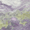 Piper Looms Chantille Abstract ACN1841 Lavender Machine Washable Area Rug Swatch Image